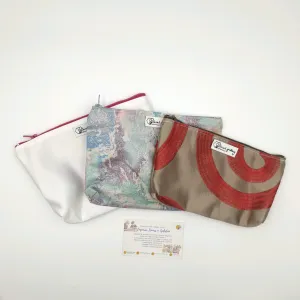 Assorted handsewn pouch