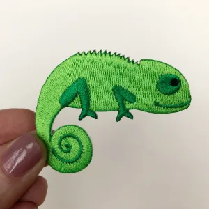 Chameleon Iron-On Patch