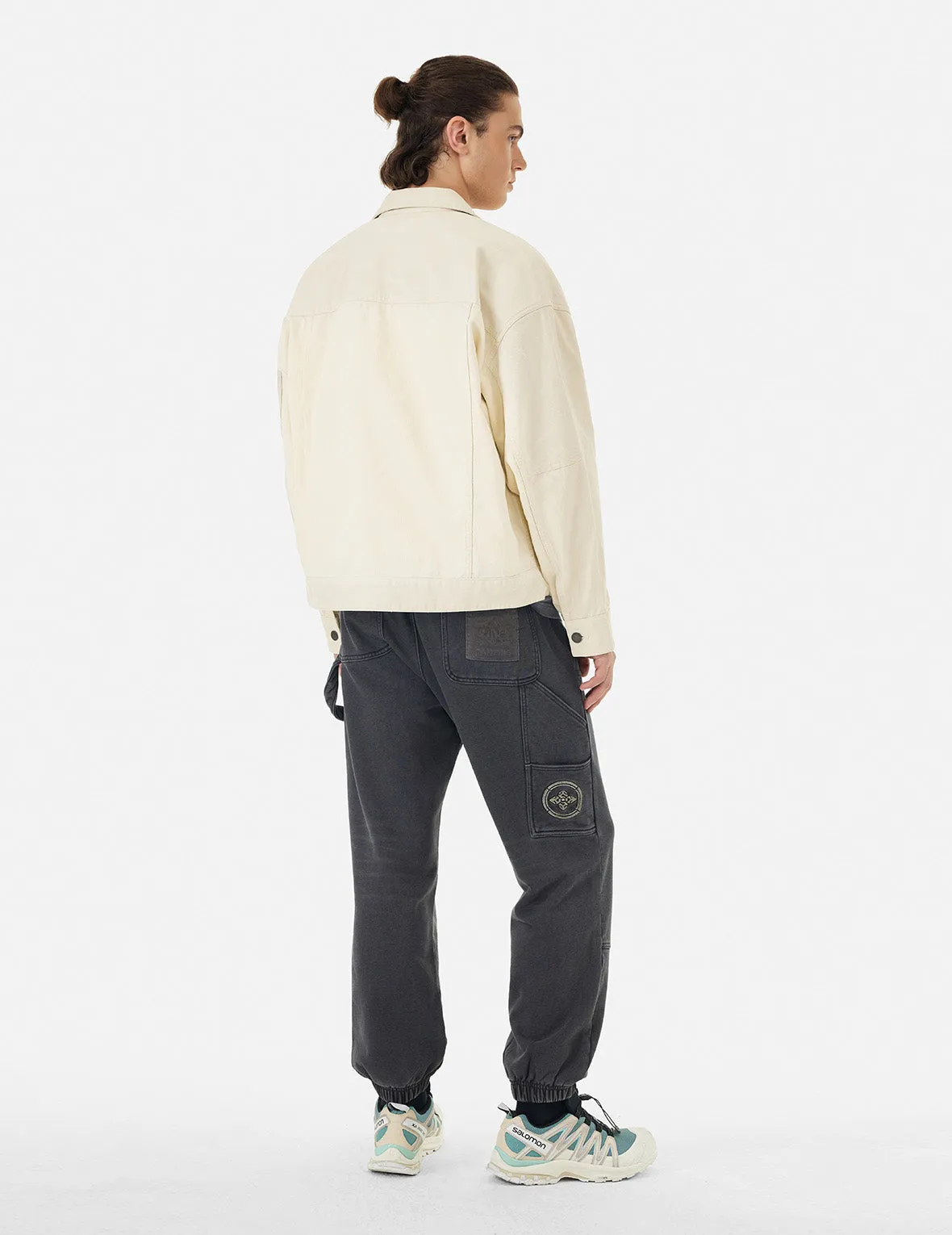 EVISUKURO Garment Dyed Oversized Jacket