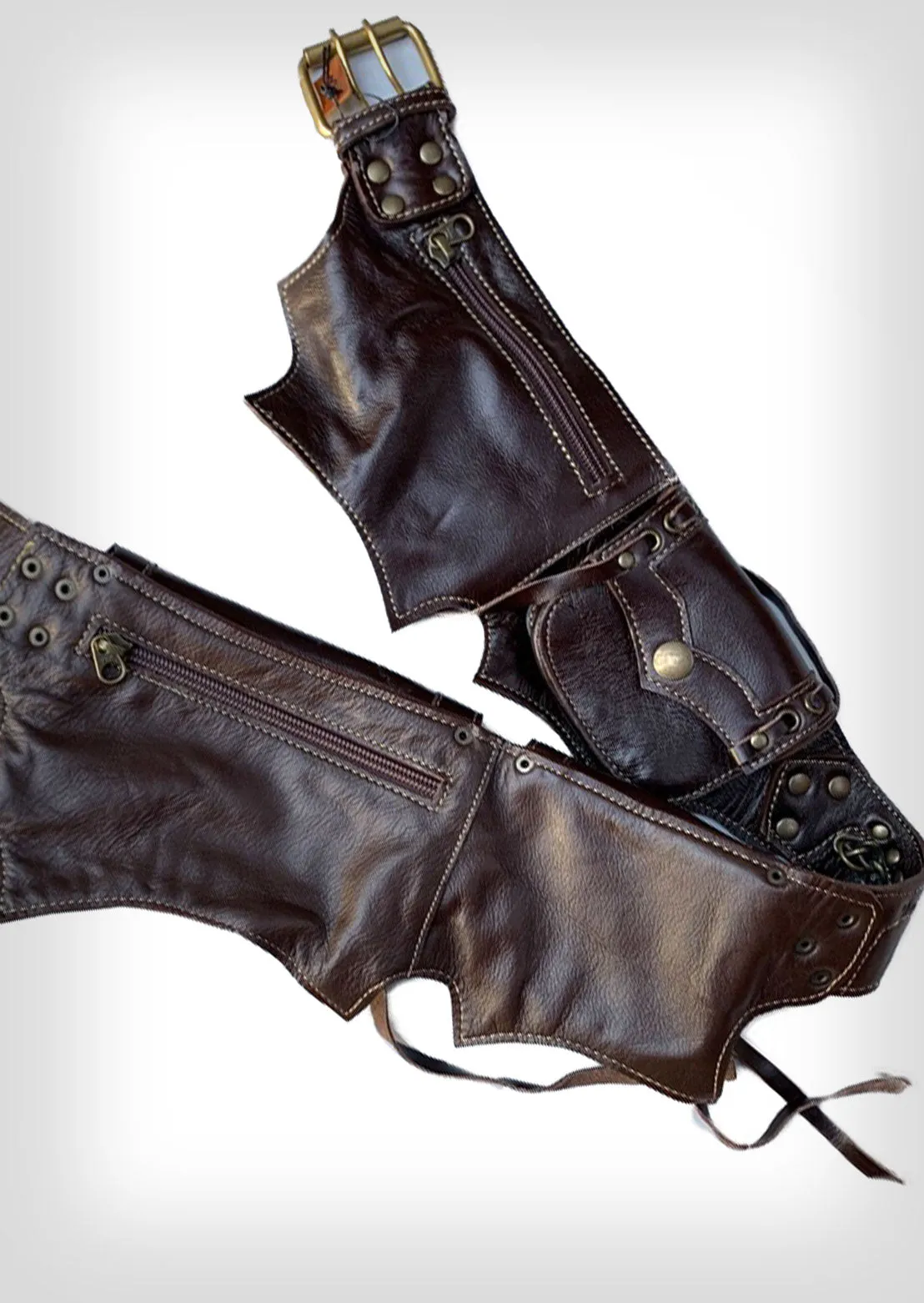 Four point pocket belt