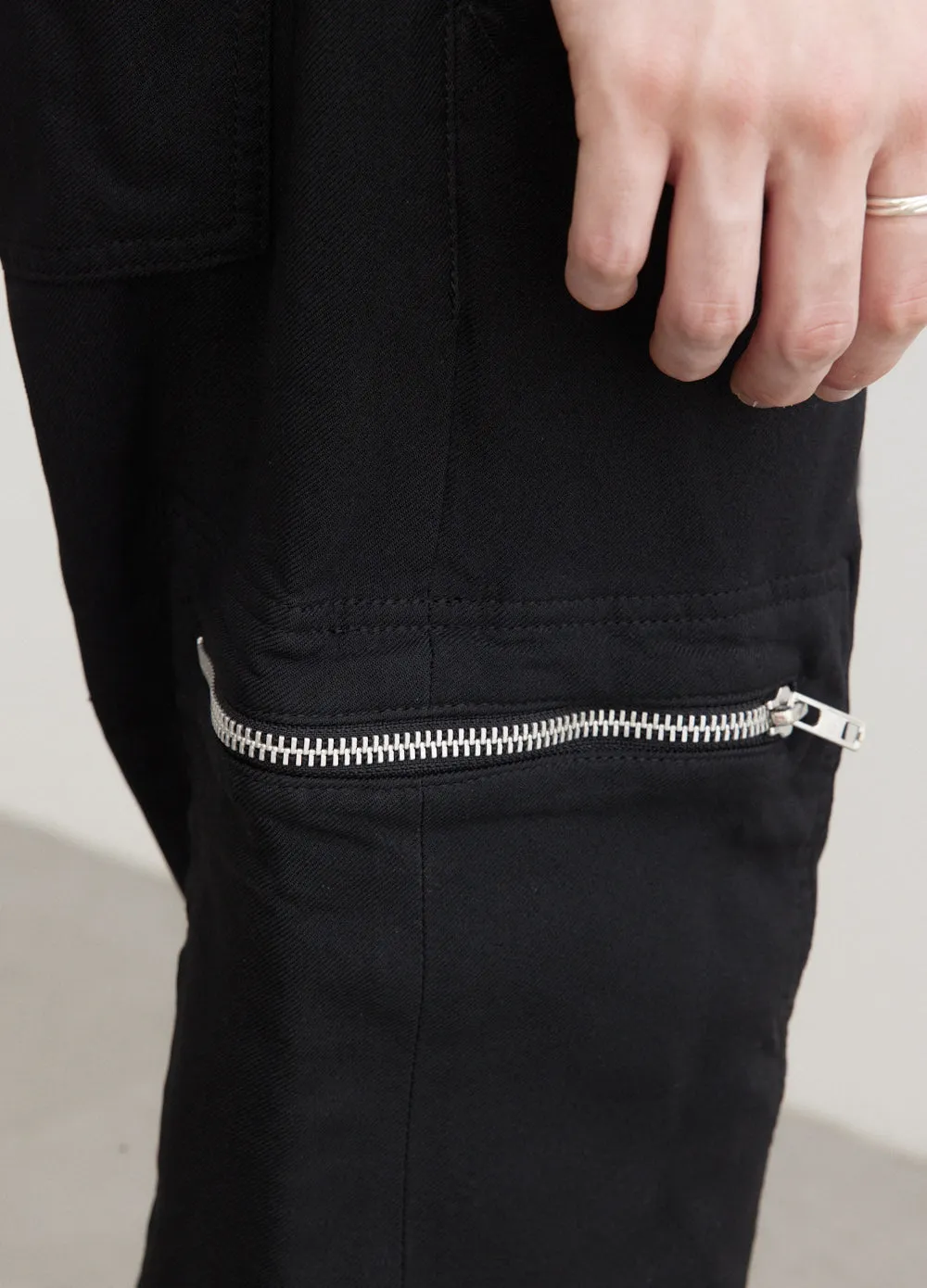 Garment Dyed Cargo Trousers