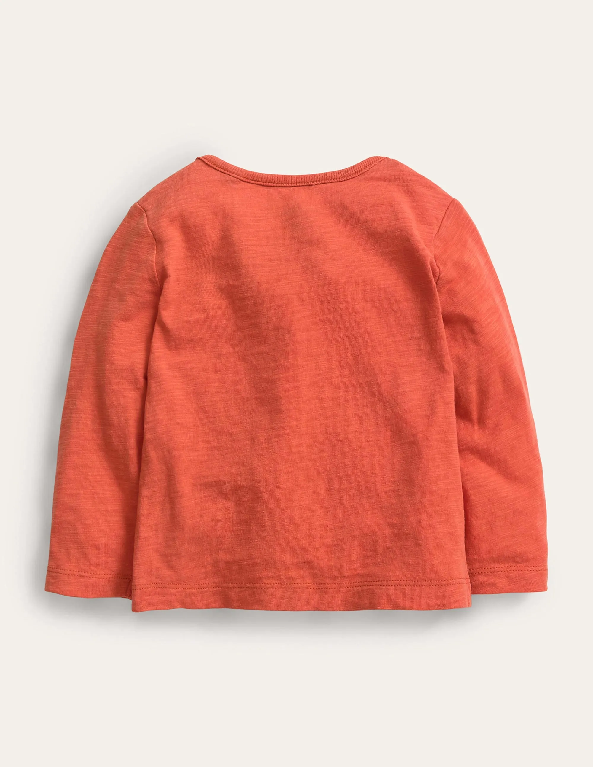 Garment Wash T-Shirt-Jam Red