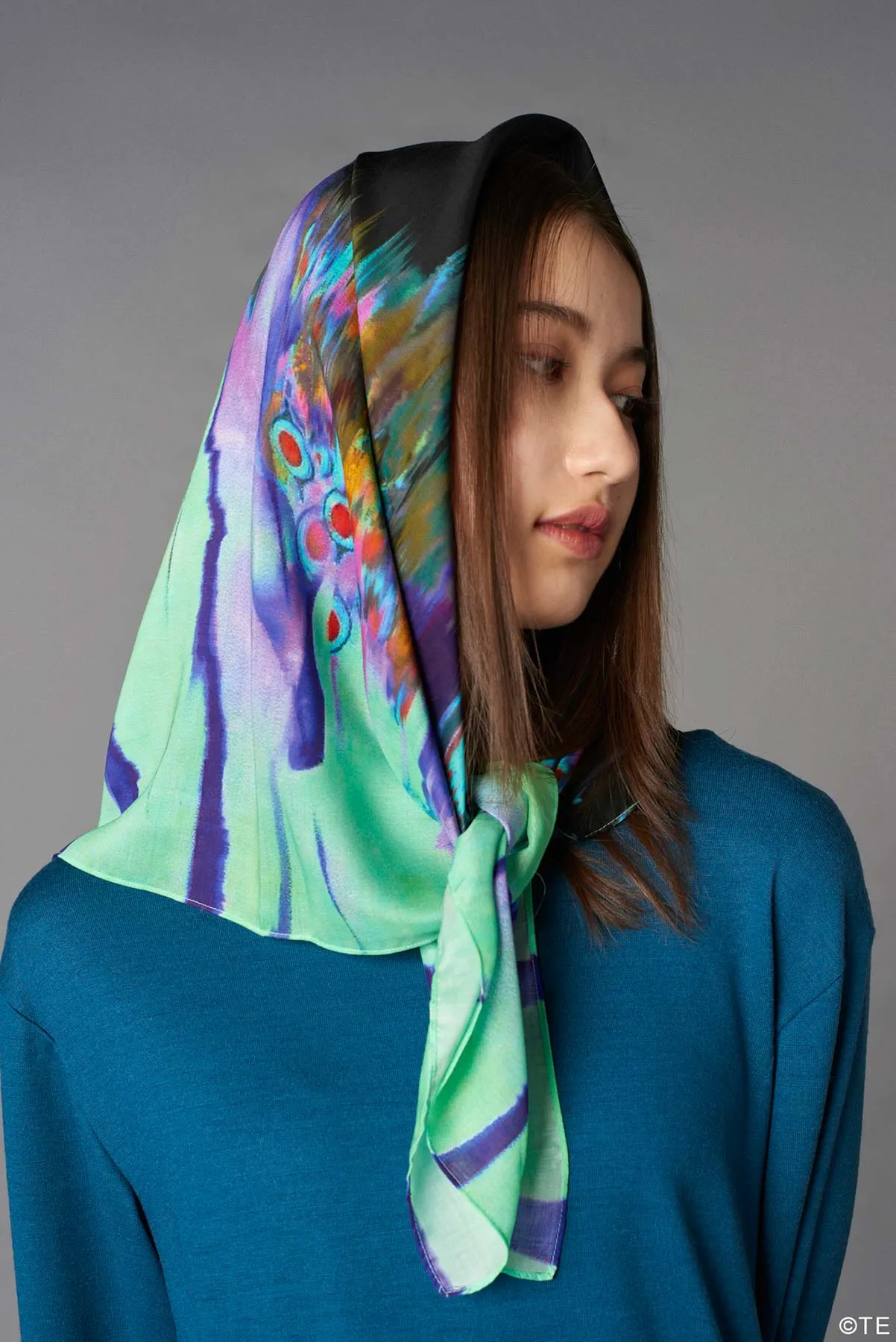 Ground Y  MONONOKE The Movie  Collaborate Collection HINEZUMI PATTERN MODAL LAWN SCARF