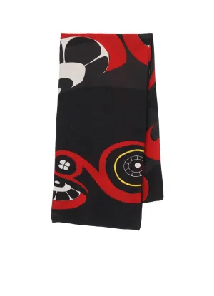 Ground Y  MONONOKE The Movie  Collaborate Collection KUSURIURI KIMONO PATTEN MODAL LAWN SCARF