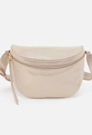 Hobo - Juno Belt Bag Metalic Sand Shimmer Leather