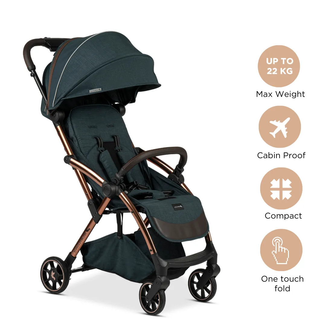 Leclercbaby Combo Influencer Air Denim Blue (Stroller   Luxury Organiser)