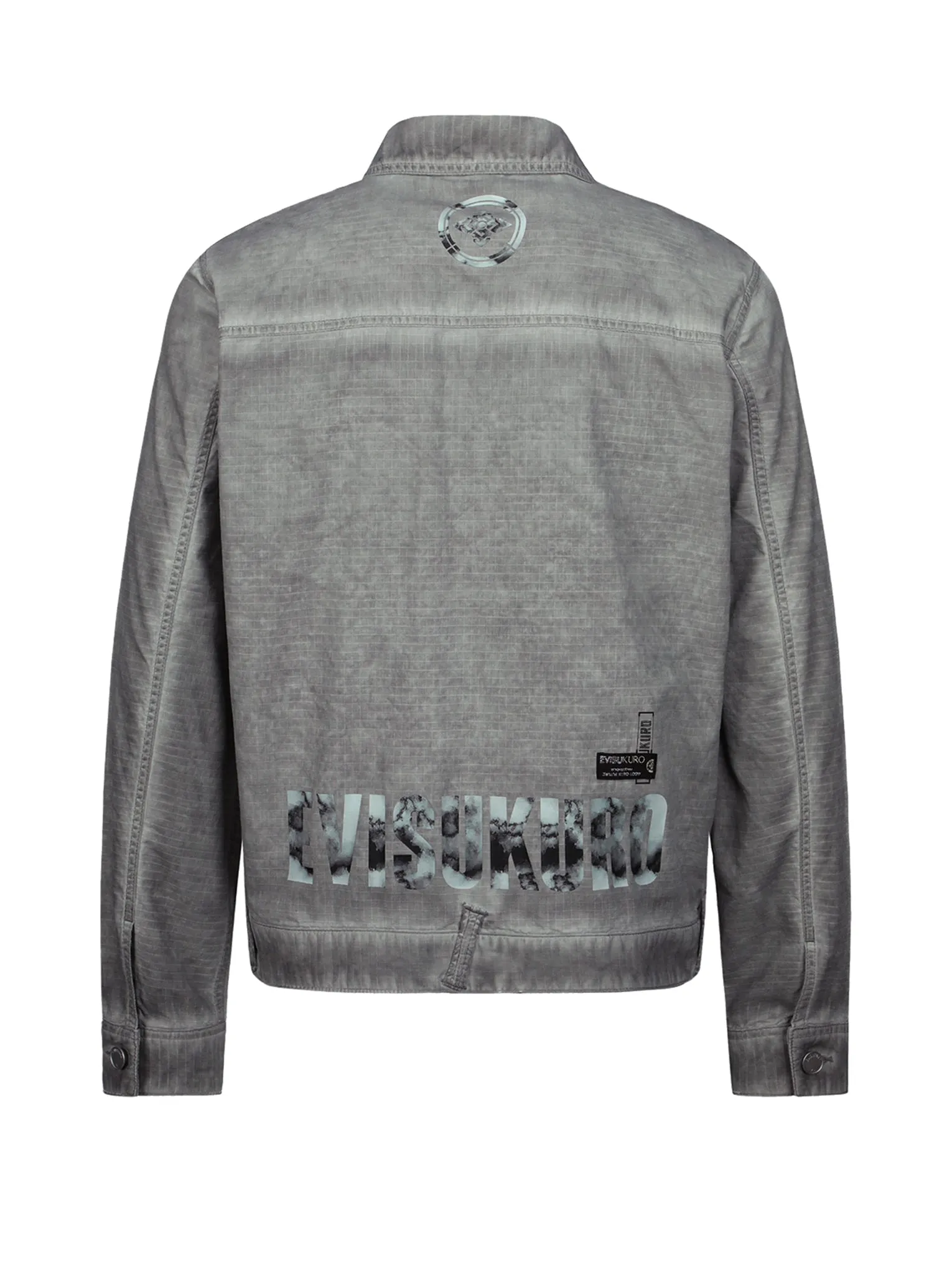 Logo Print Garment Dye Jacket