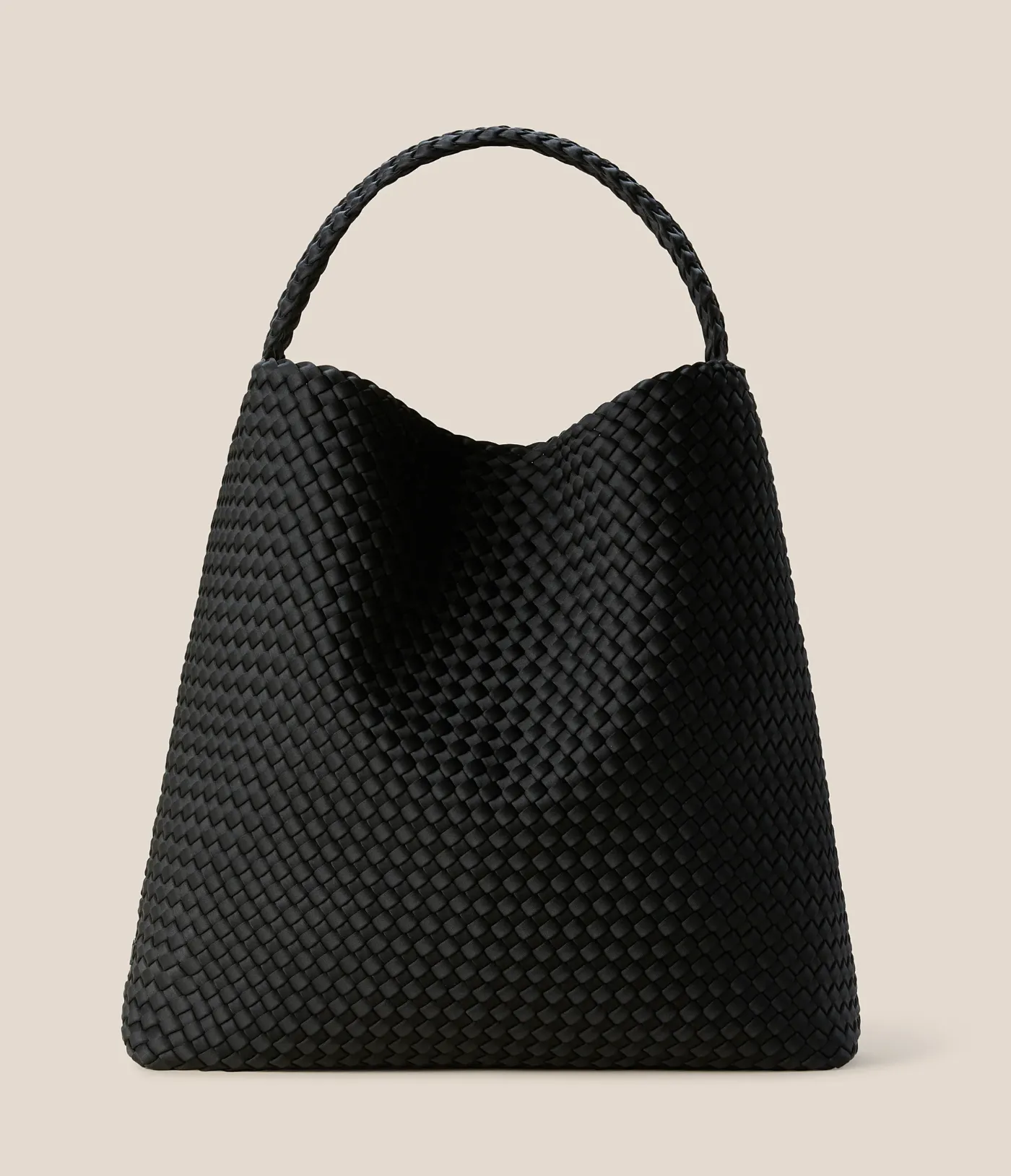 NOMAD LARGE HOBO IN ONYX