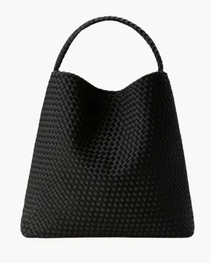 NOMAD LARGE HOBO IN ONYX