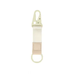 Off White Keychain Clip