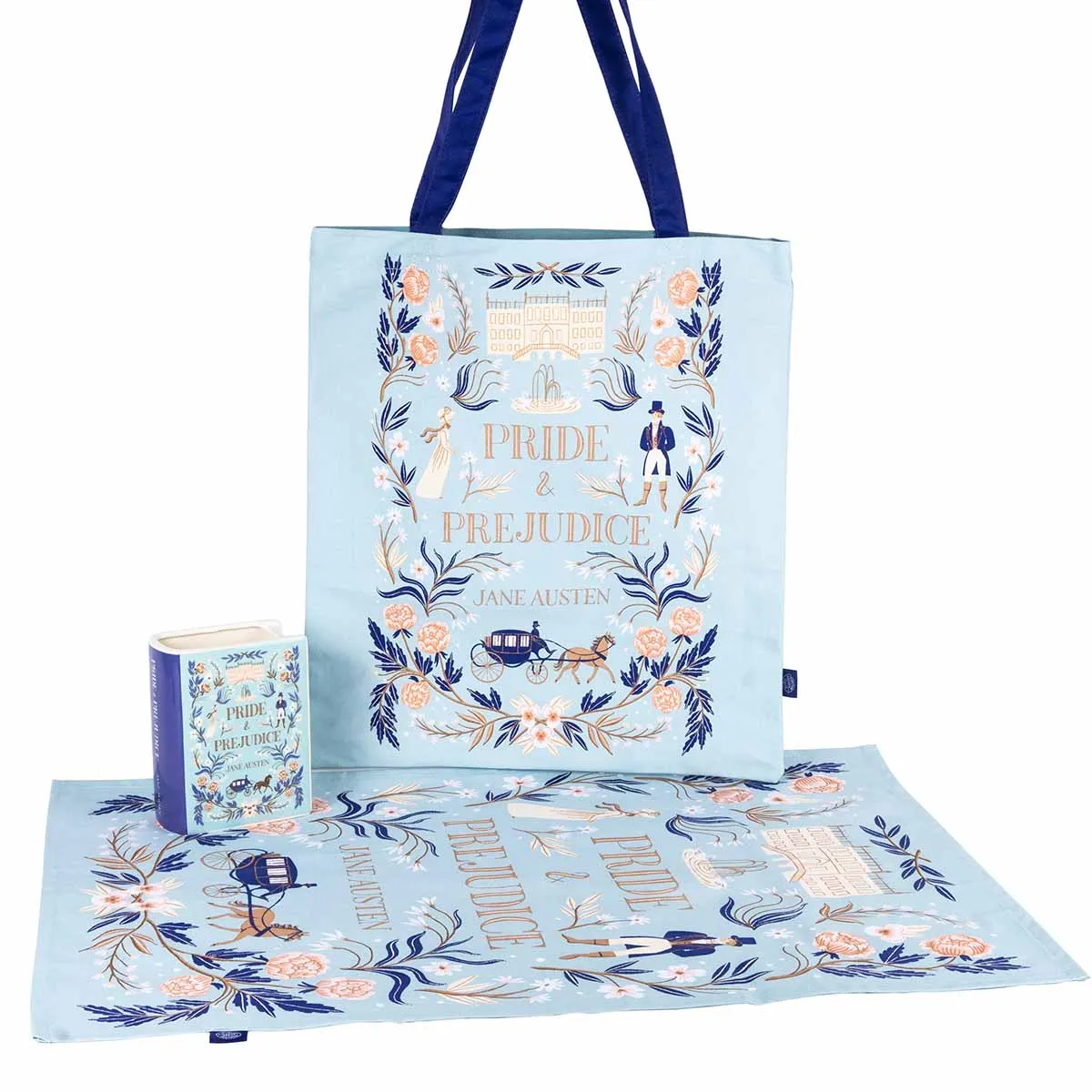 Recycled Cotton Pride and Prejudice Tote Bag