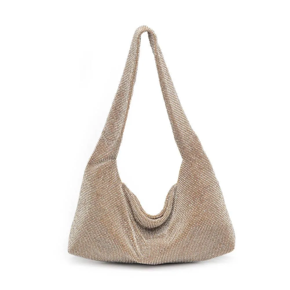 Soraka Evening Bag: Black