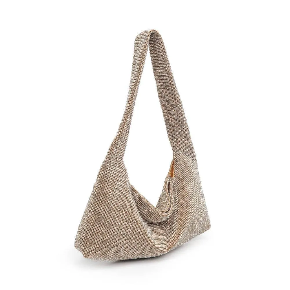 Soraka Evening Bag: Black