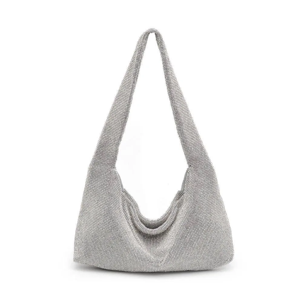 Soraka Evening Bag: Black