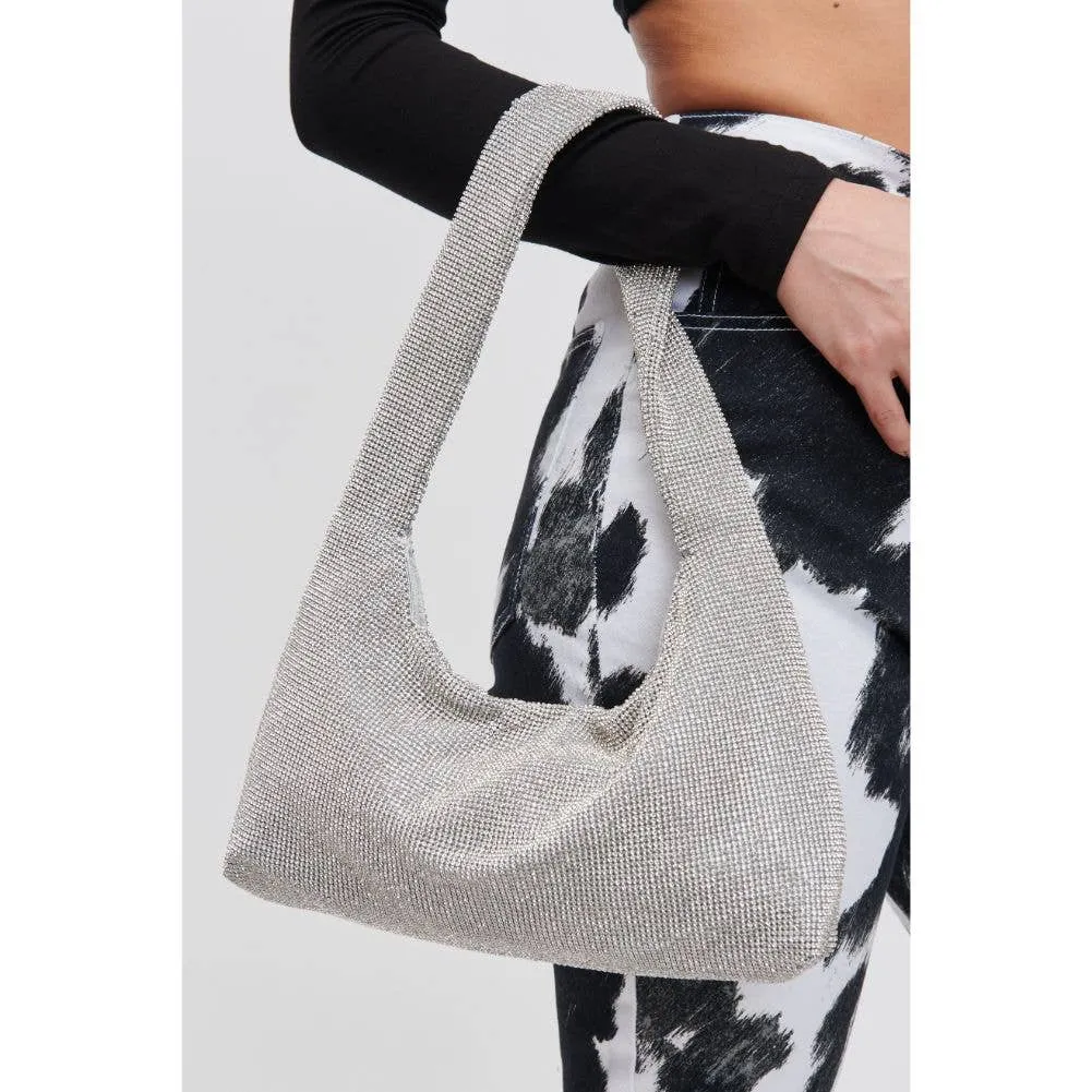 Soraka Evening Bag: Black