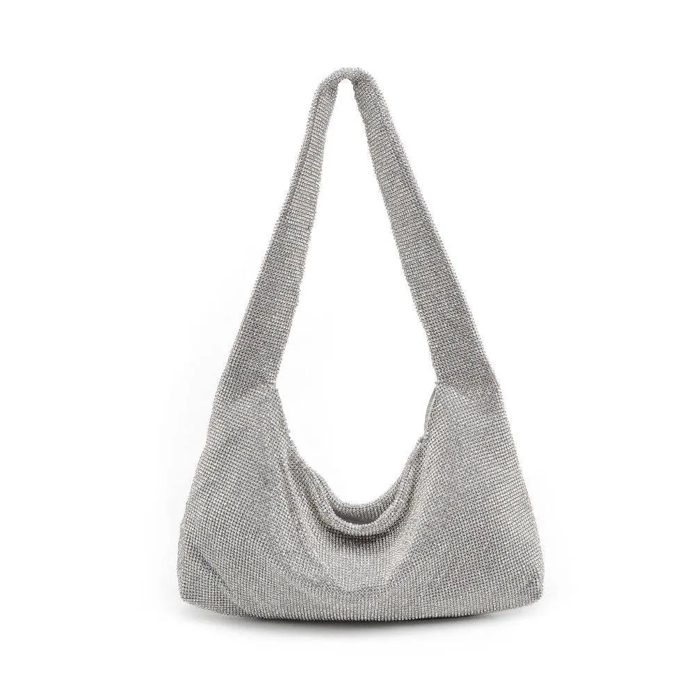 Soraka Evening Bag: Black
