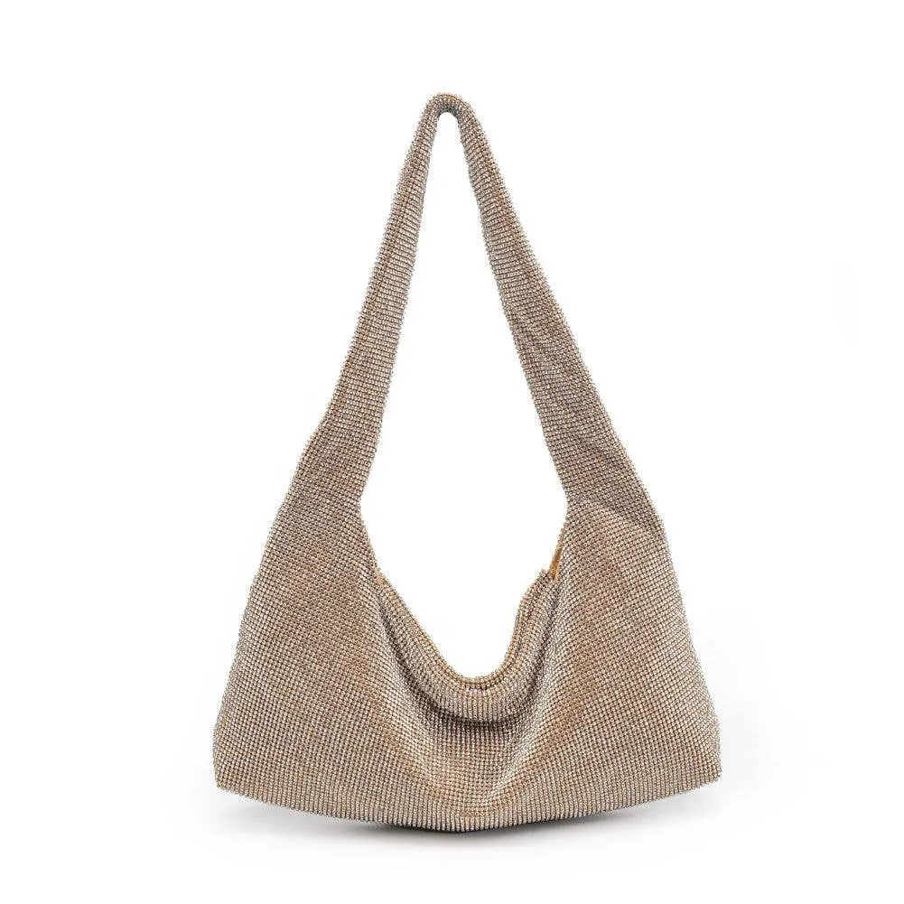 Soraka Evening Bag: Black