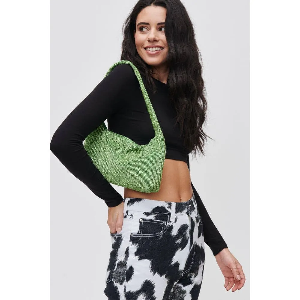 Soraka Evening Bag: Black