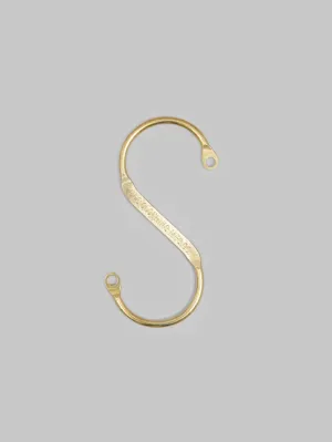 UES Brass S-Hook Golden