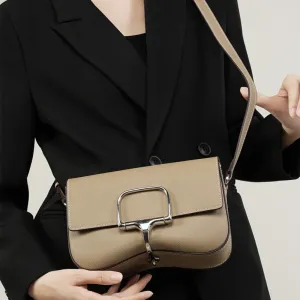 Women Fashion Leather Saddle Cross Body Bag
