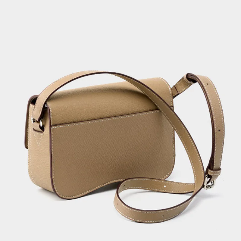Women Fashion Leather Saddle Cross Body Bag