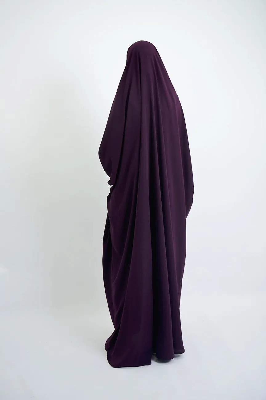 Women Hooded Muslim Hijab  Prayer Garment Dress